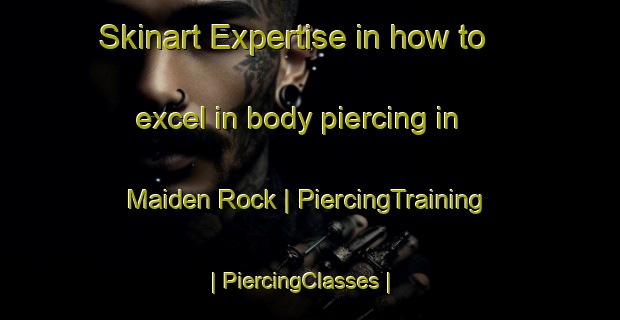 Skinart Expertise in how to excel in body piercing in Maiden Rock | PiercingTraining | PiercingClasses | SkinartTraining-United States